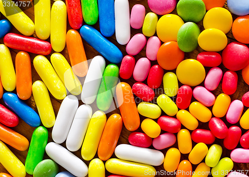 Image of color candy