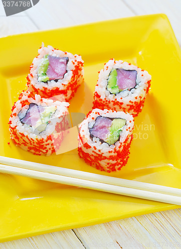 Image of sushi