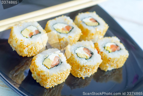 Image of sushi