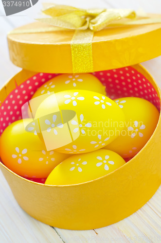 Image of easter eggs