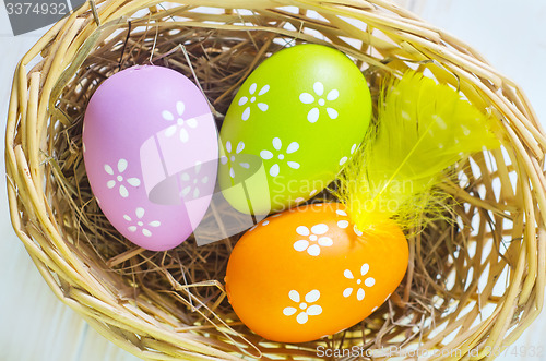 Image of Easter eggs