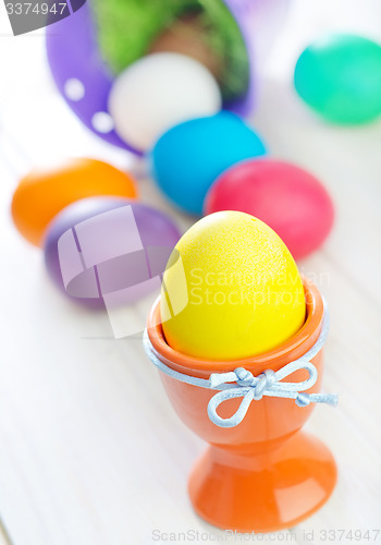 Image of easter eggs