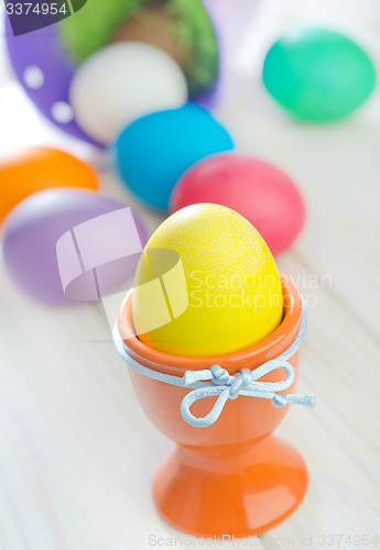 Image of easter eggs