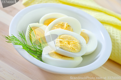 Image of boiled eggs