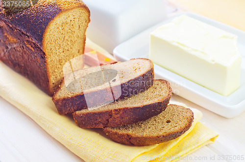 Image of butter and bread