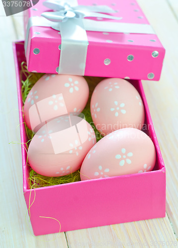 Image of easter eggs