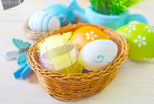 Image of Easter eggs