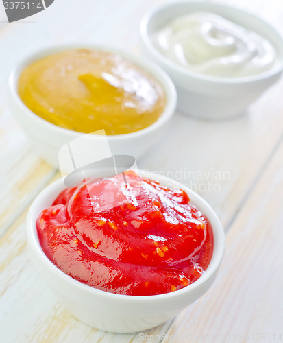 Image of sauces