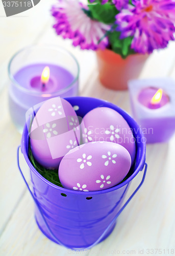 Image of easter eggs