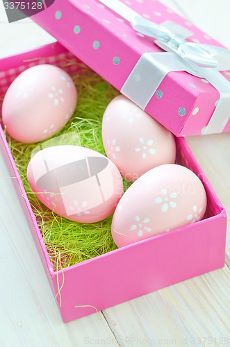 Image of easter eggs