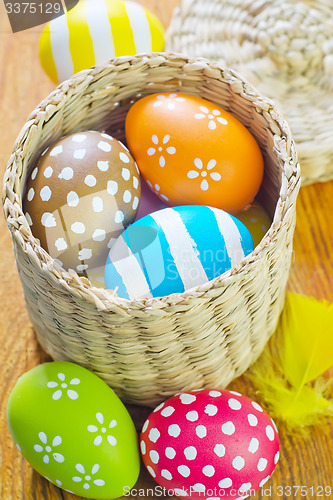 Image of easter eggs