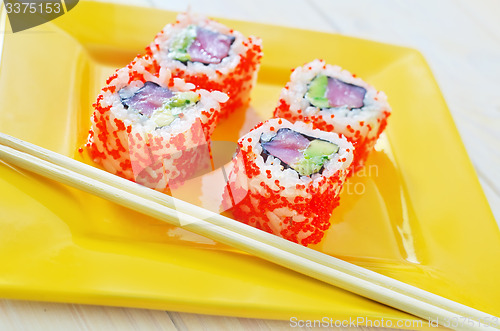 Image of sushi