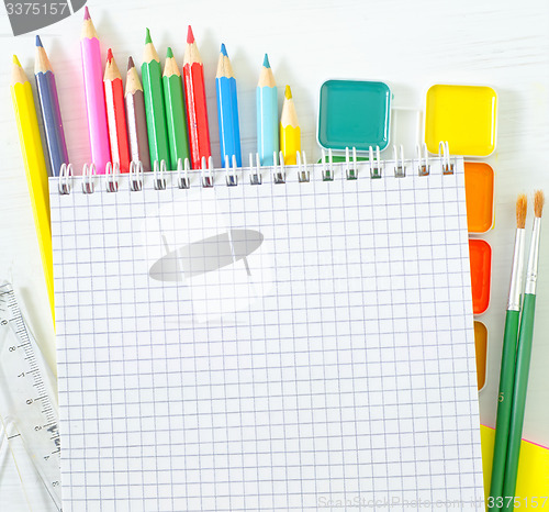 Image of school supplies