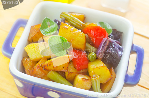 Image of baked vegetables