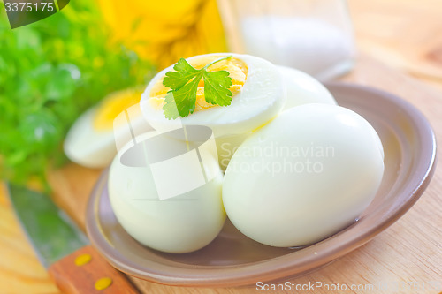 Image of boiled eggs