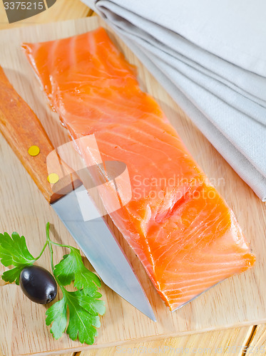 Image of raw salmon