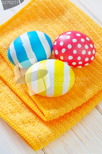 Image of easter eggs