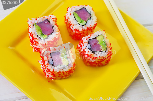 Image of sushi