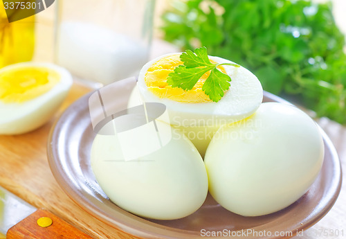 Image of boiled eggs