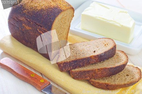 Image of butter and bread
