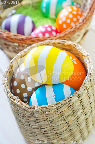 Image of easter eggs