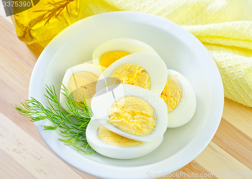 Image of boiled eggs
