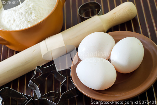 Image of ingredients for dough