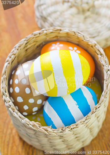 Image of easter eggs