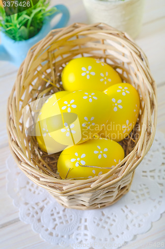 Image of easter eggs