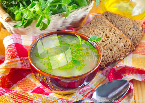 Image of fresh soup