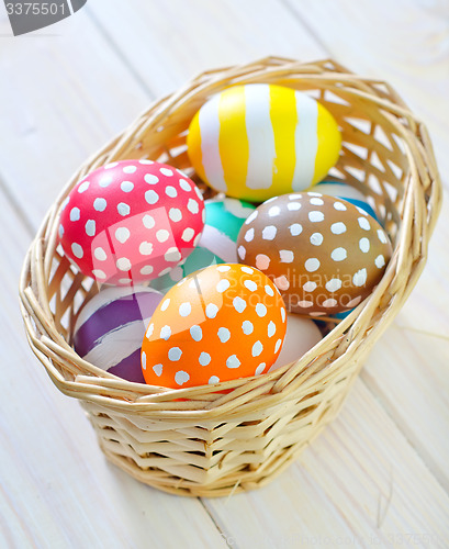 Image of easter eggs