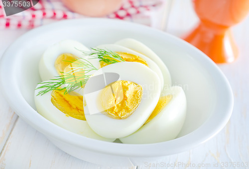 Image of boiled eggs