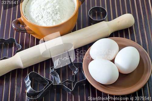 Image of ingredients for dough