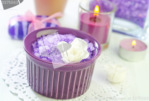 Image of sea salt and soap