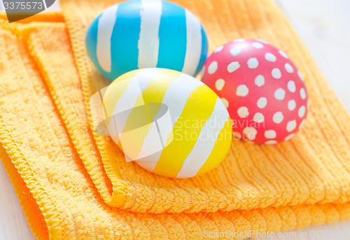 Image of easter eggs