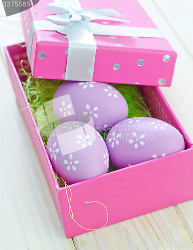 Image of easter eggs