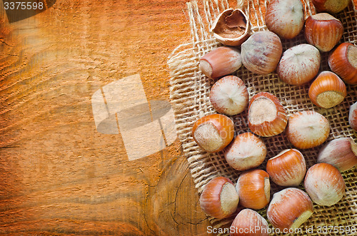 Image of hazelnuts