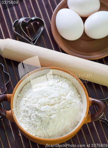 Image of ingredients for dough