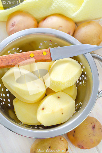 Image of raw potato