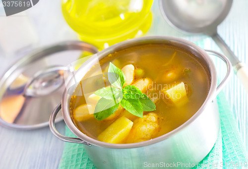 Image of fresh soup
