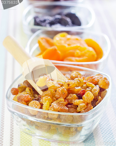 Image of dried apricots, raisins and dates