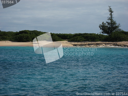 Image of Caribbean costline