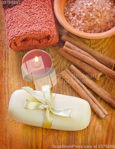Image of soap and salt