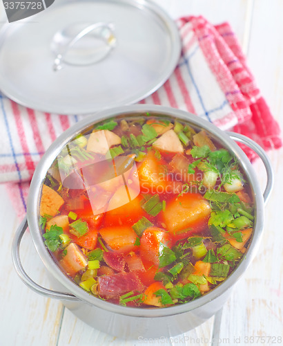 Image of fresh soup