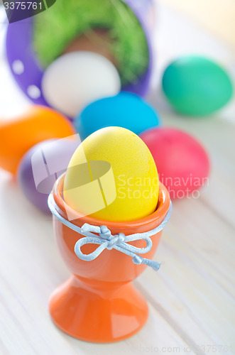 Image of easter eggs