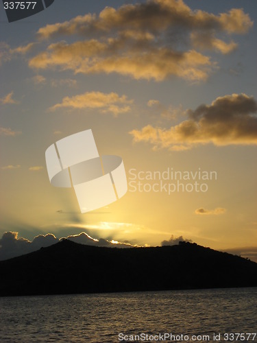 Image of Sunset at St. Barths