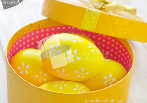 Image of easter eggs