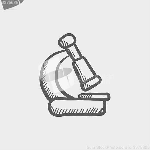 Image of Microscope sketch icon