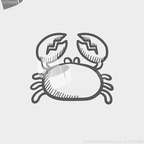 Image of Crab sketch icon