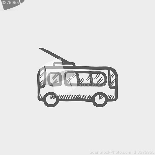 Image of Bus sketch icon